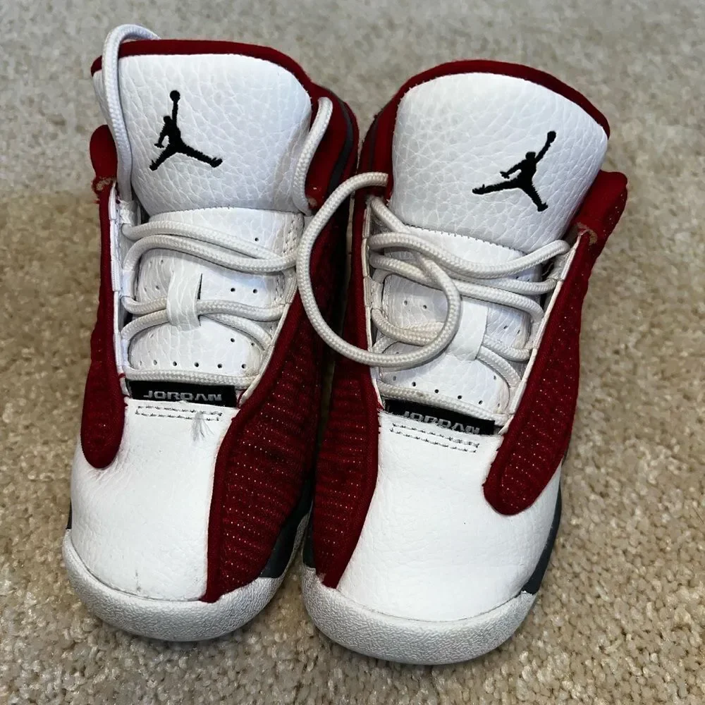 JORDAN 13 RETRO GYM RED FLINT GREY 8C